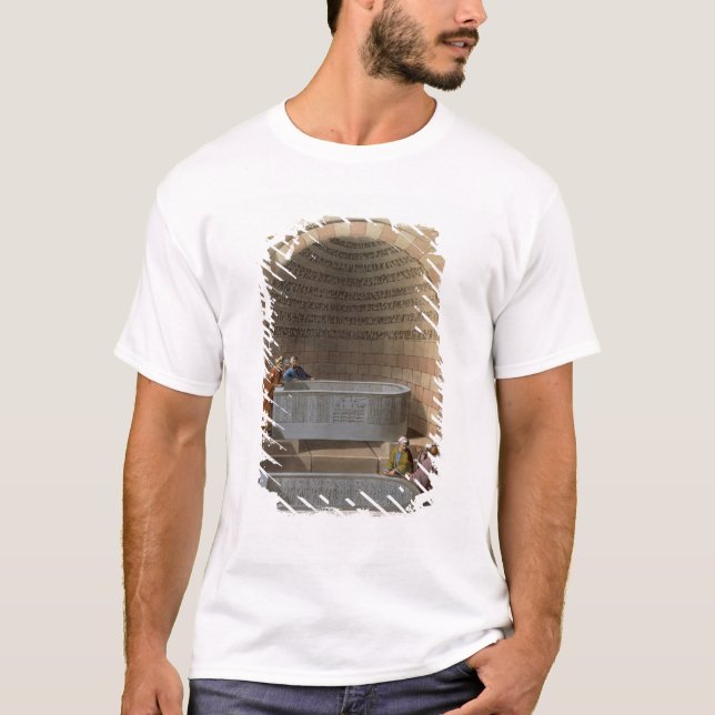 Camiseta Un sarcófago antiguo de Basaltes, llamado el Lov (Anverso)