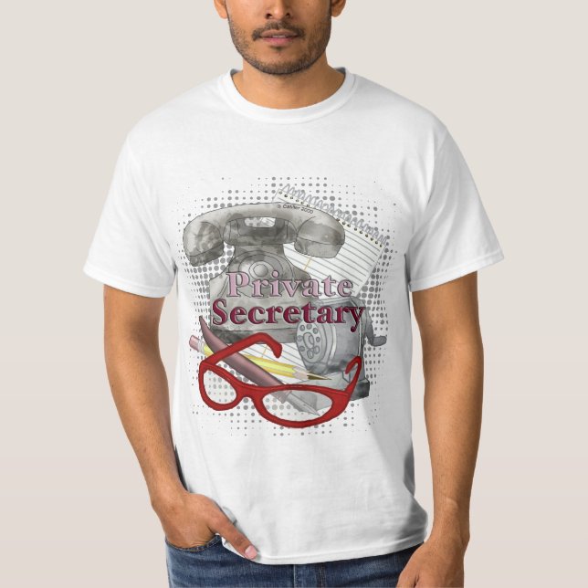 Camiseta Un secretario privado (Anverso)