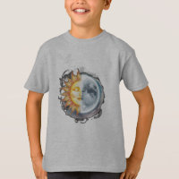 Un sol y una luna fusionados