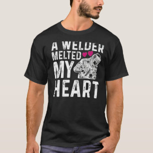 Camiseta Un Soldado Fundió Mi Traje Corazón Para La Esposa