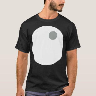 Camiseta un solo círculo de declaraciones de bebé