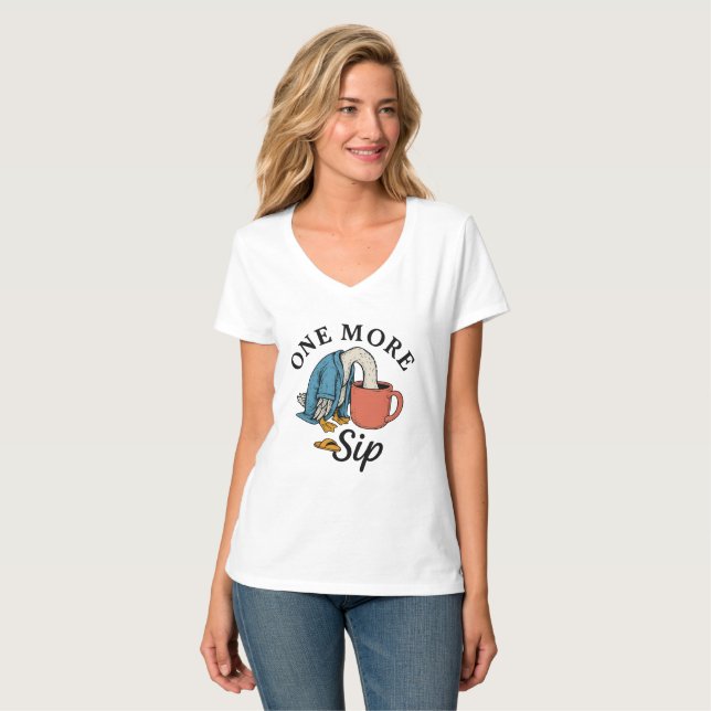 Camiseta Un sorbo más   (Anverso completo)