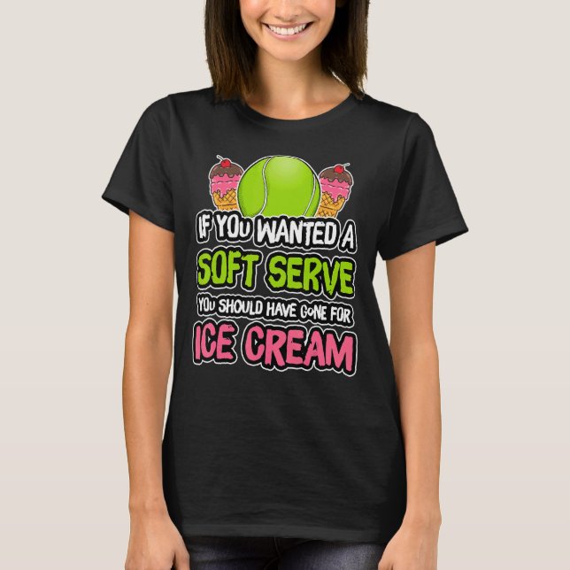 Camiseta Un Suave Servicio Consigue Un Entrenador De Ice Cr (Anverso)