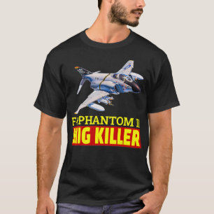 Camiseta Un súper simpático avión de combate F4 Phantom II