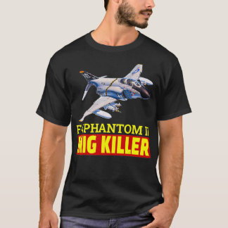 Camiseta Un súper simpático avión de combate F4 Phantom II 