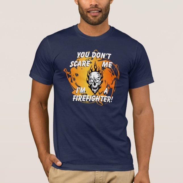 Camiseta Un susto del bombero (Anverso)