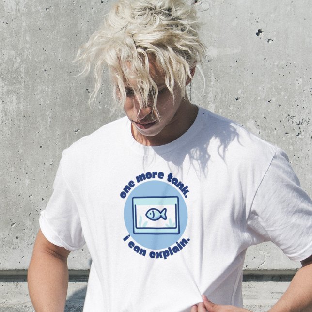Camiseta Un tanque más puedo explicar amante de los peces d (Subido por el creador)
