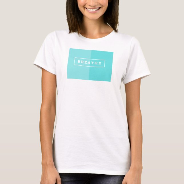 Camiseta Un tanque relajante arriba (Anverso)