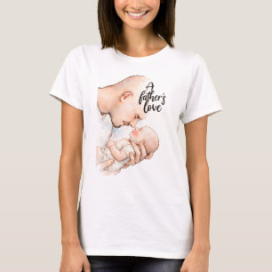 Camiseta Un tierno momento de un padre