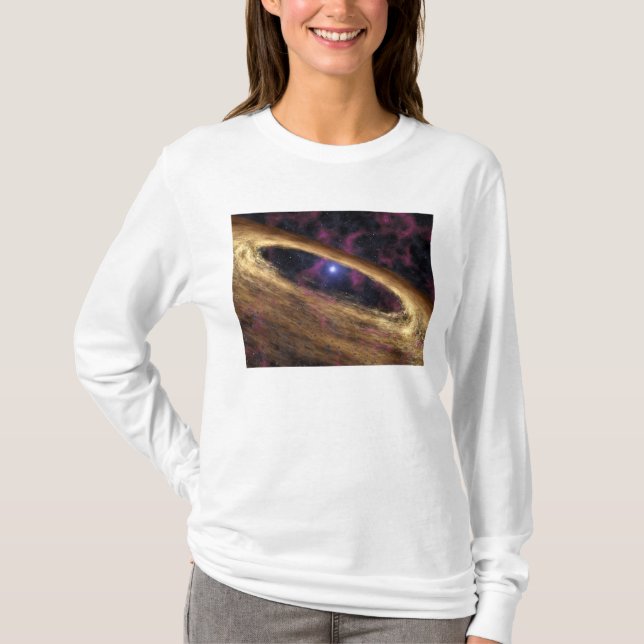 Camiseta Un tipo de estrella muerta llamado pulsar (Anverso)