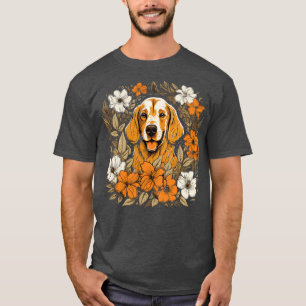 Camiseta Un Tirador de Oro rodeado de Lilies ilustra