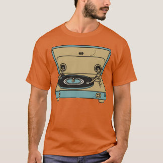 Camiseta Un tocadiscos retro