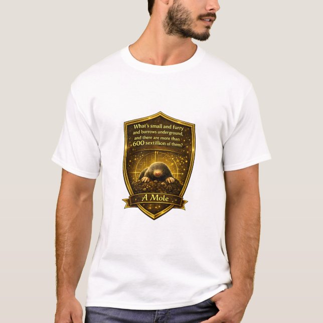 Camiseta Un topo (Anverso)