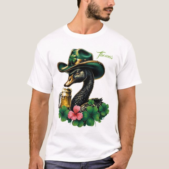 Camiseta Un toque de Irlanda: (Anverso)