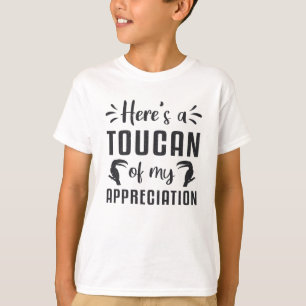Camiseta Un toque de mi aprecio por los pájaros turistas