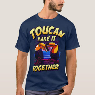 Camiseta Un toque divertido lo hace juntar un bollo de pája