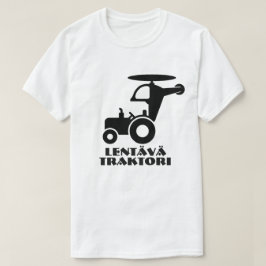 Camiseta Un tractor volador y lentävä traktori