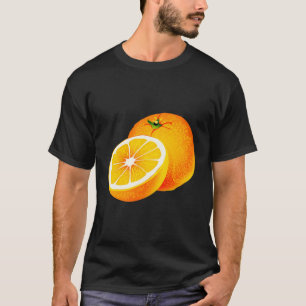 Camiseta Un Traje De Vestido Awesome Jugoy Fruit Naranja