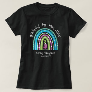 Camiseta Un trasplante De Riñones Agradecido Por Mi Donante