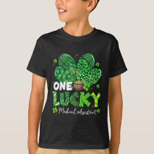 Camiseta Un trébol del Día de San Patricio instantáneo médi