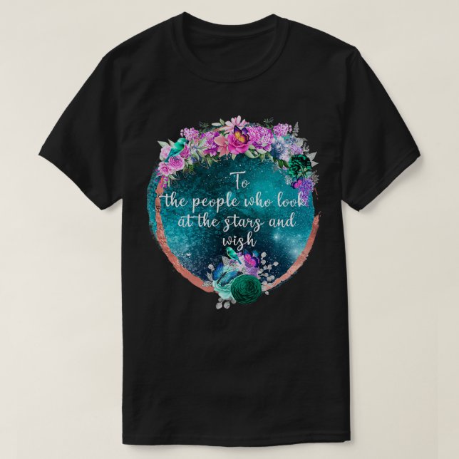 Camiseta Un Tribunal De Palabras Y Rosas 3 (Diseño del anverso)