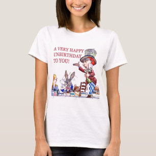 Camiseta ¡Un Unbirthday muy feliz a usted!