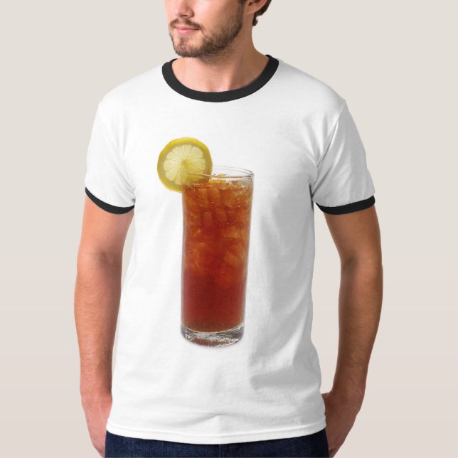 Camiseta Un vaso de té helado (Anverso)