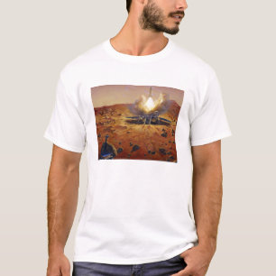 Camiseta Un vehículo ascendiente de Marte