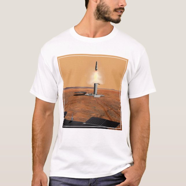 Camiseta Un Vehículo En Ascenso Que Sale De Marte. 2 (Anverso)