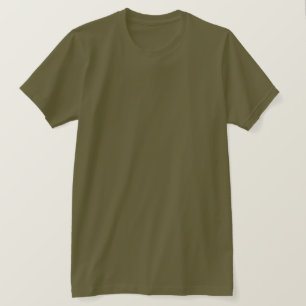 Camiseta Un vestido americano del ejército llano pone una 