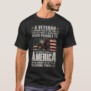 Camiseta Un Veterano Es Alguien Que En Un Momento De Su Vid