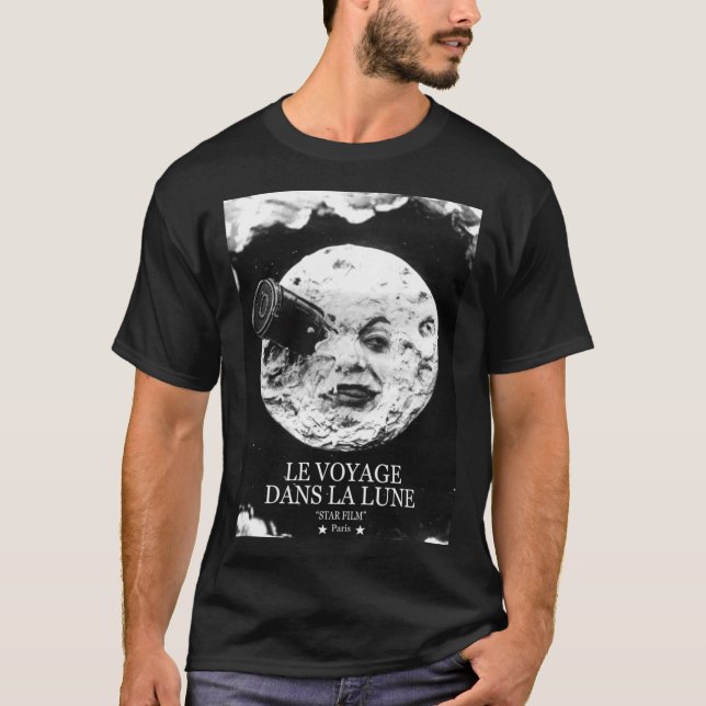Camiseta Un viaje a la clase Moon (Le Voyage Dans La Lune) (Anverso)