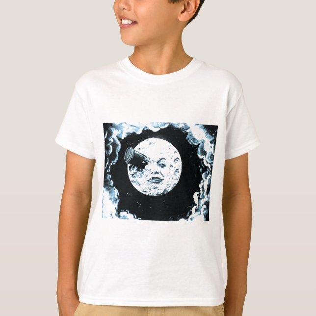 Camiseta Un viaje a la luna (Anverso)
