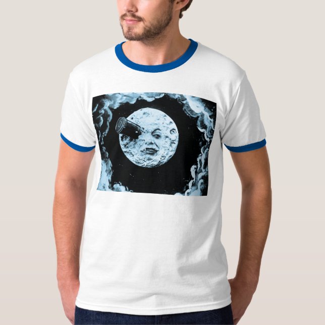 Camiseta Un viaje a la luna (Anverso)