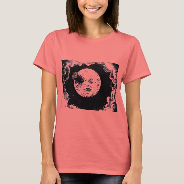 Camiseta Un viaje a la luna (Anverso)