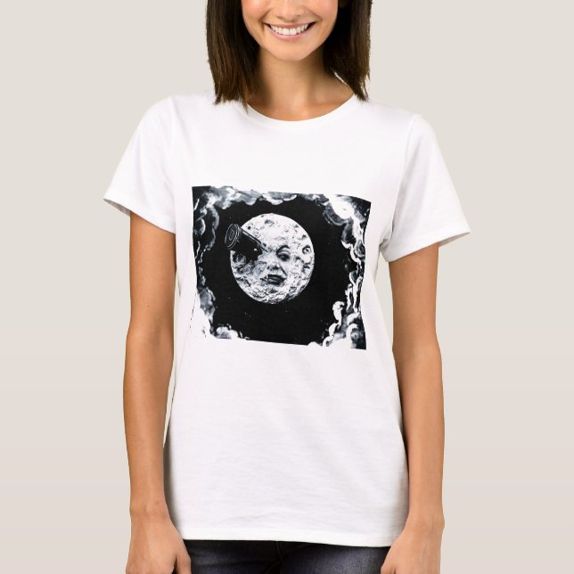 Camiseta Un viaje a la luna (Anverso)