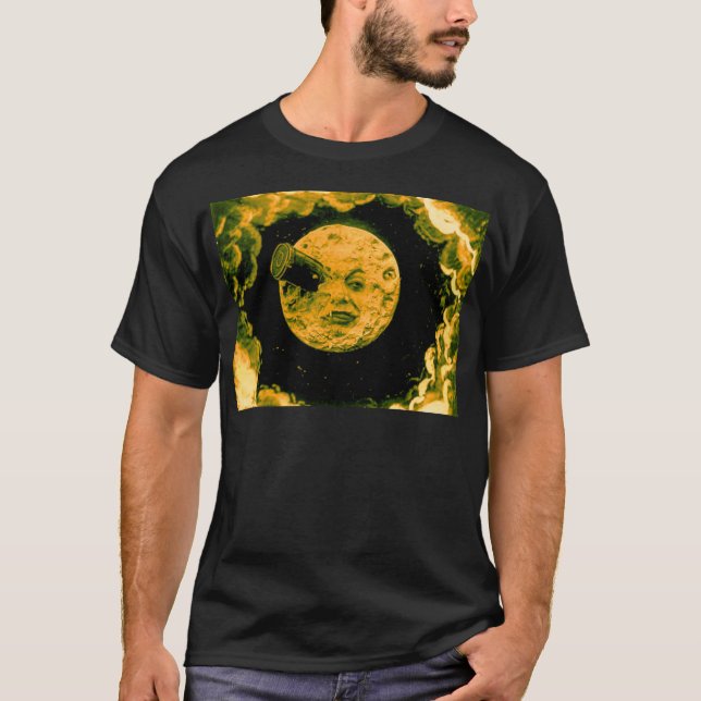 Camiseta Un viaje a la luna (Anverso)