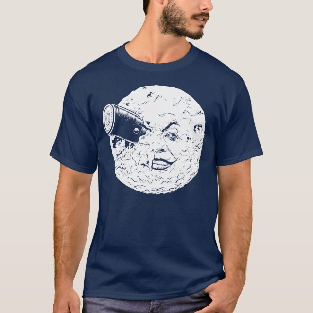 Camiseta Un viaje a la luna (Anverso)