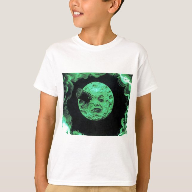 Camiseta Un viaje a la luna (Anverso)