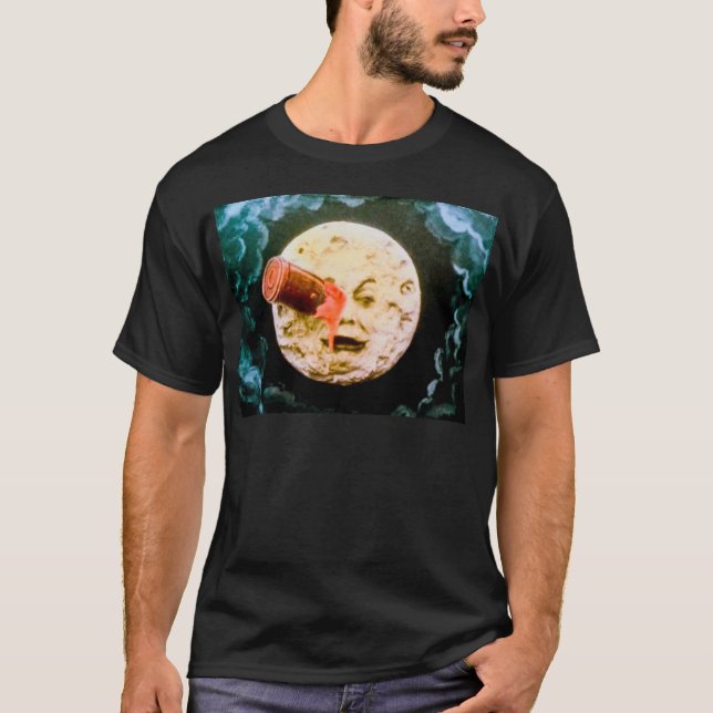 Camiseta Un viaje a la luna (Anverso)
