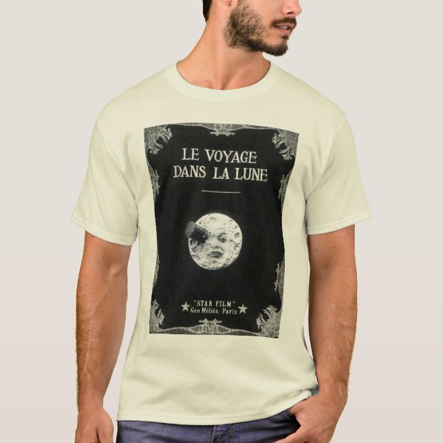 Camiseta Un viaje a la luna 1 (Anverso)