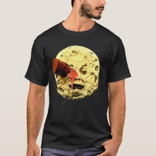 Camiseta Un viaje a la película de la luna vintage de 1902 