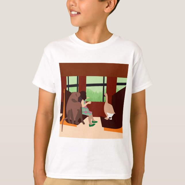 Camiseta Un viaje en tren con amigos (Anverso)