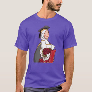 Camiseta Un viaje radiante celebrando el triunfo de un grad