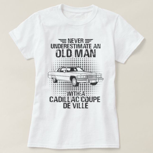 Camiseta Un viejo Cadillac Coupe De Ville (Diseño del anverso)