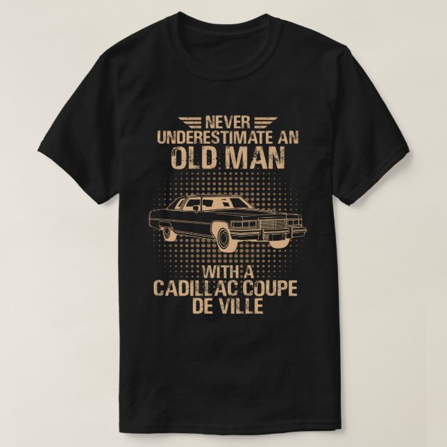Camiseta Un viejo Cadillac Coupe De Ville (Diseño del anverso)