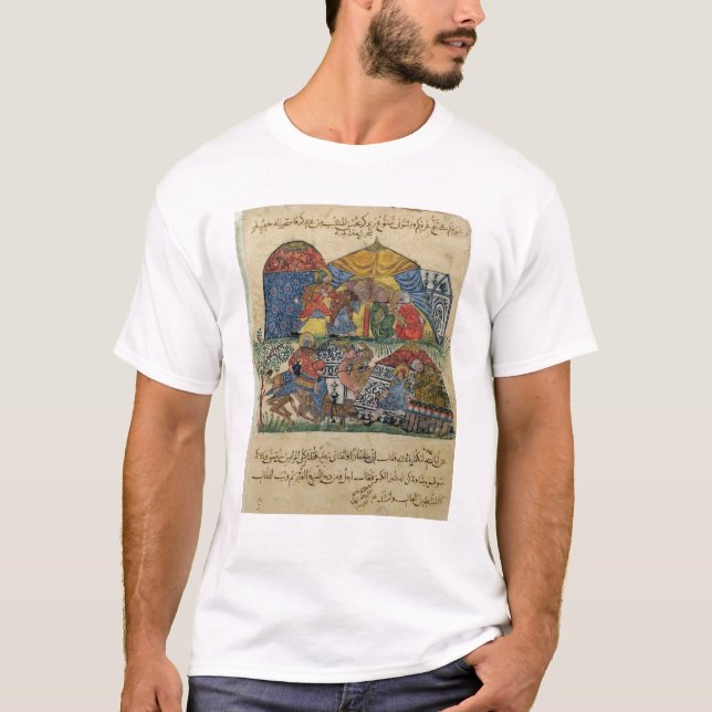 Camiseta Un viejo hombre y un hombre joven (Anverso)