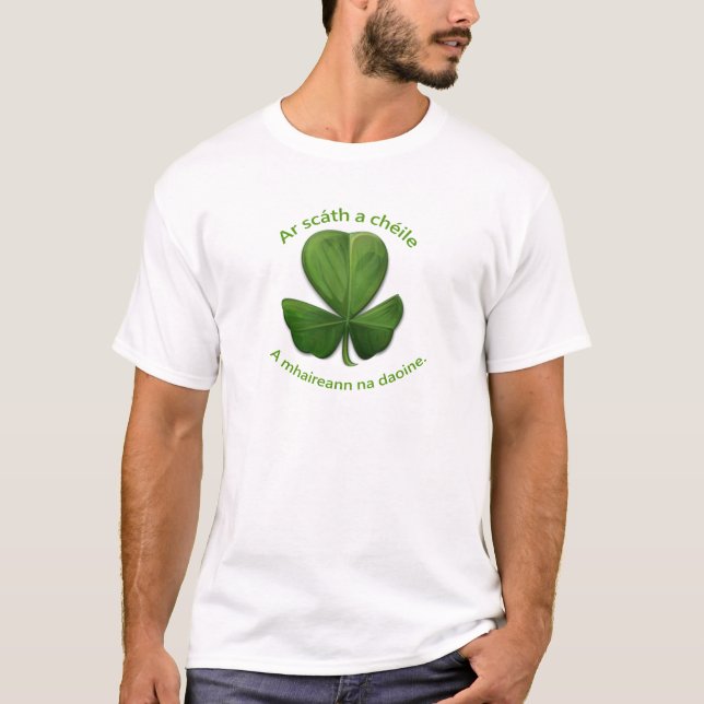 Camiseta Un Viejo Irlandés Diciendo (Anverso)