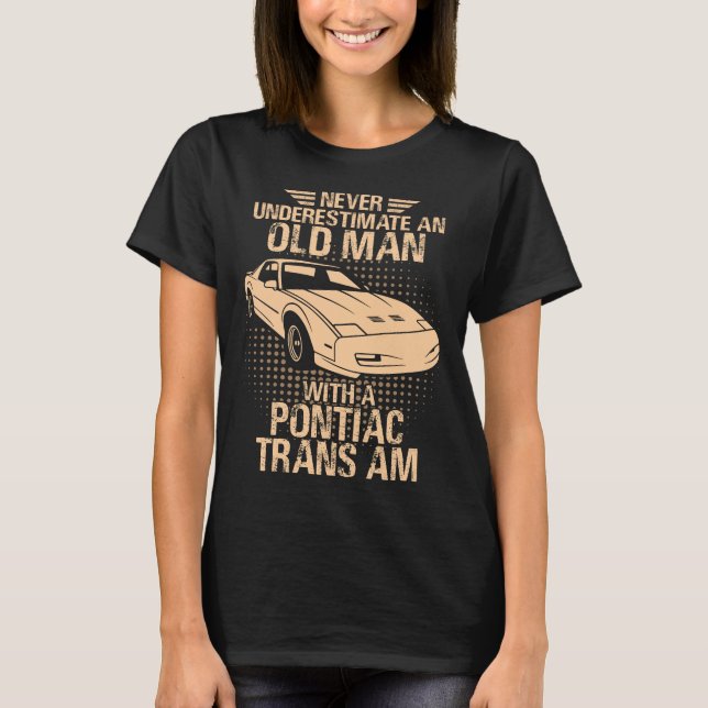 Camiseta Un viejo Pontiac Trans Am 1991 Gta (Anverso)