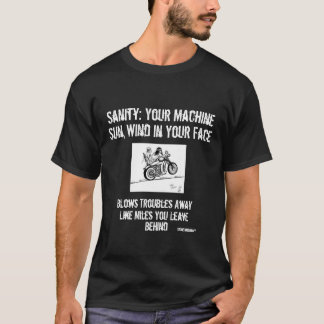 Camiseta Un vínculo a la cordura un alto natural